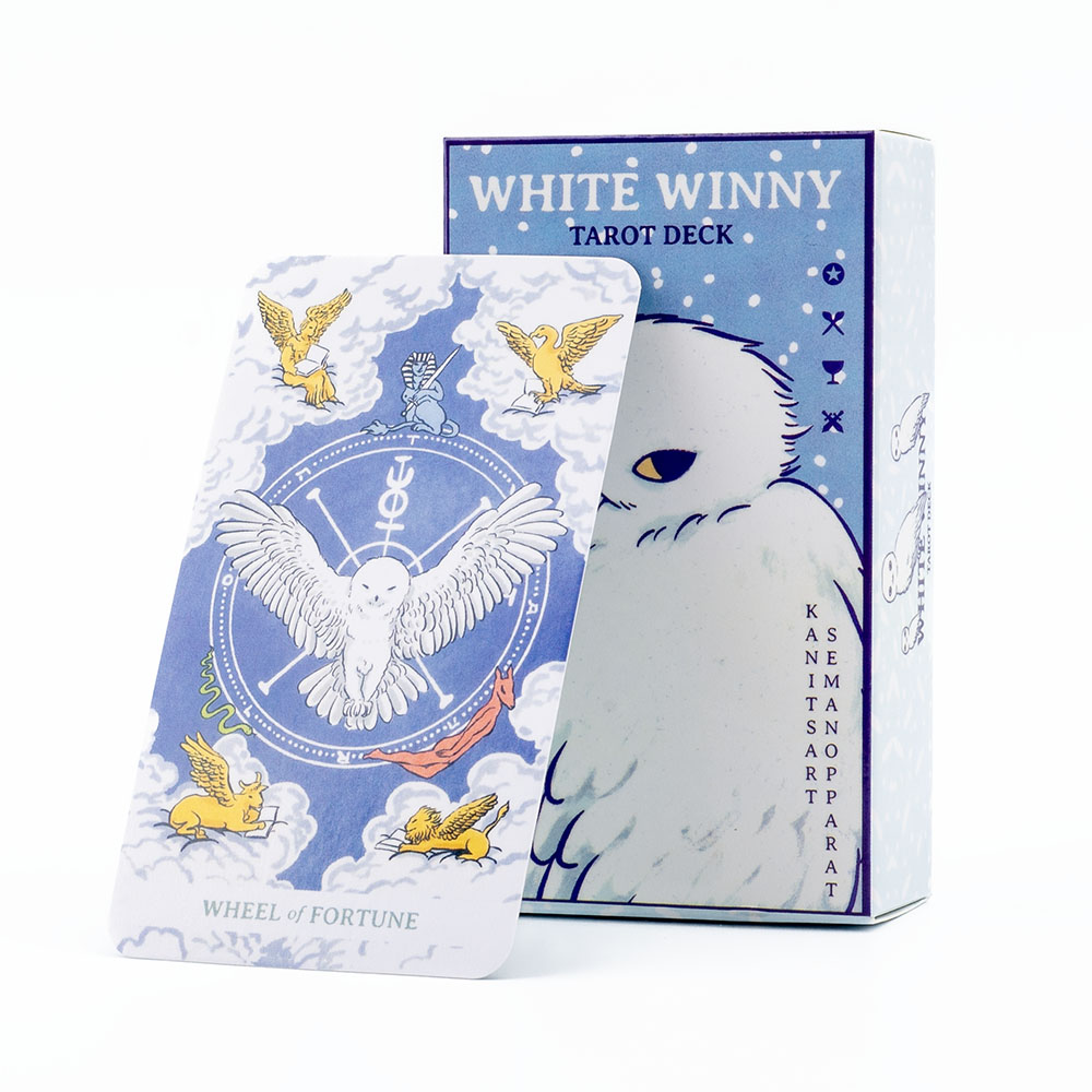 Tarot Deck With Guidebook - White Winny Tarot 영어 버전 80