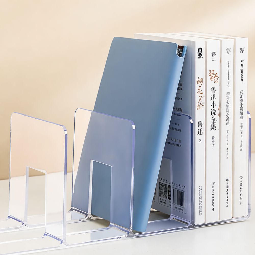 투명한 아크릴 소재의 책꽂이, 책상 정리대, 두꺼운 재 - Clear Acrylic Book Stand Holder 리뷰 및 가격