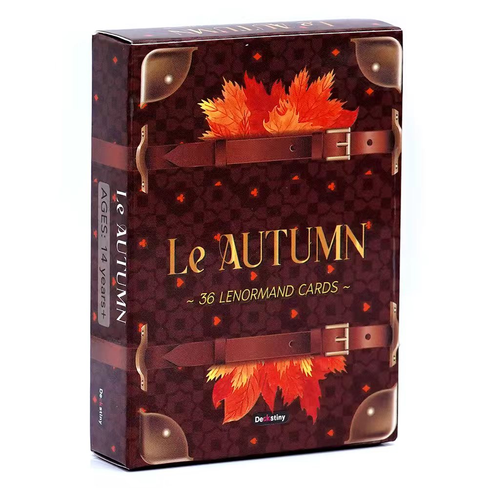 Lenormand 타로 덱 Le Autumn Colle - Tarot Deck With Guidebook 리뷰 및 가격