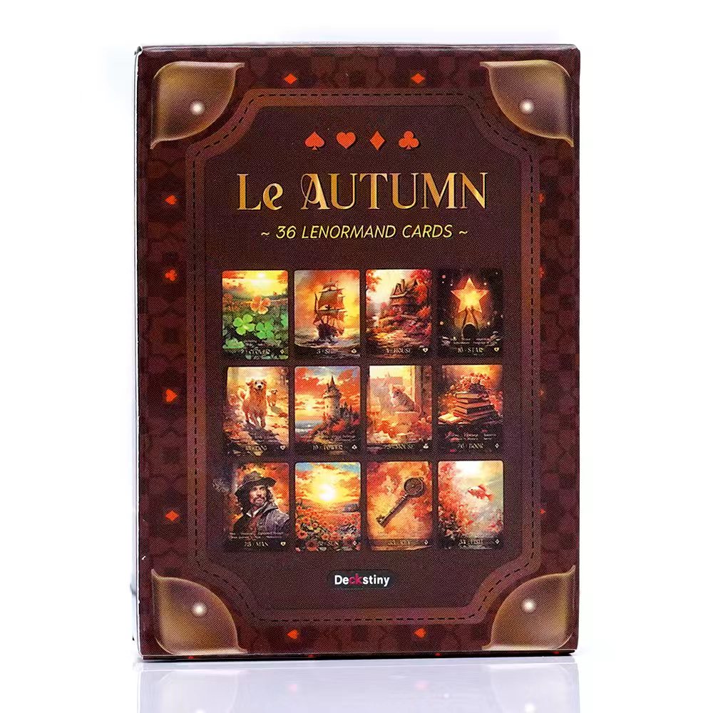 Lenormand 타로 덱 Le Autumn Colle - Tarot Deck With Guidebook 리뷰 및 가격