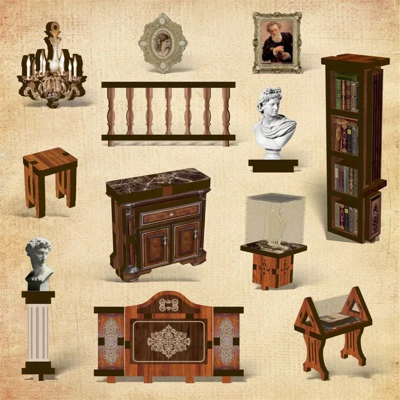 철학적인 분위기를 연출하는 책장, 인테리어 소품, 복고 - Diy Wooden Book Nook Kit Shelf Insert 리뷰 및 가격