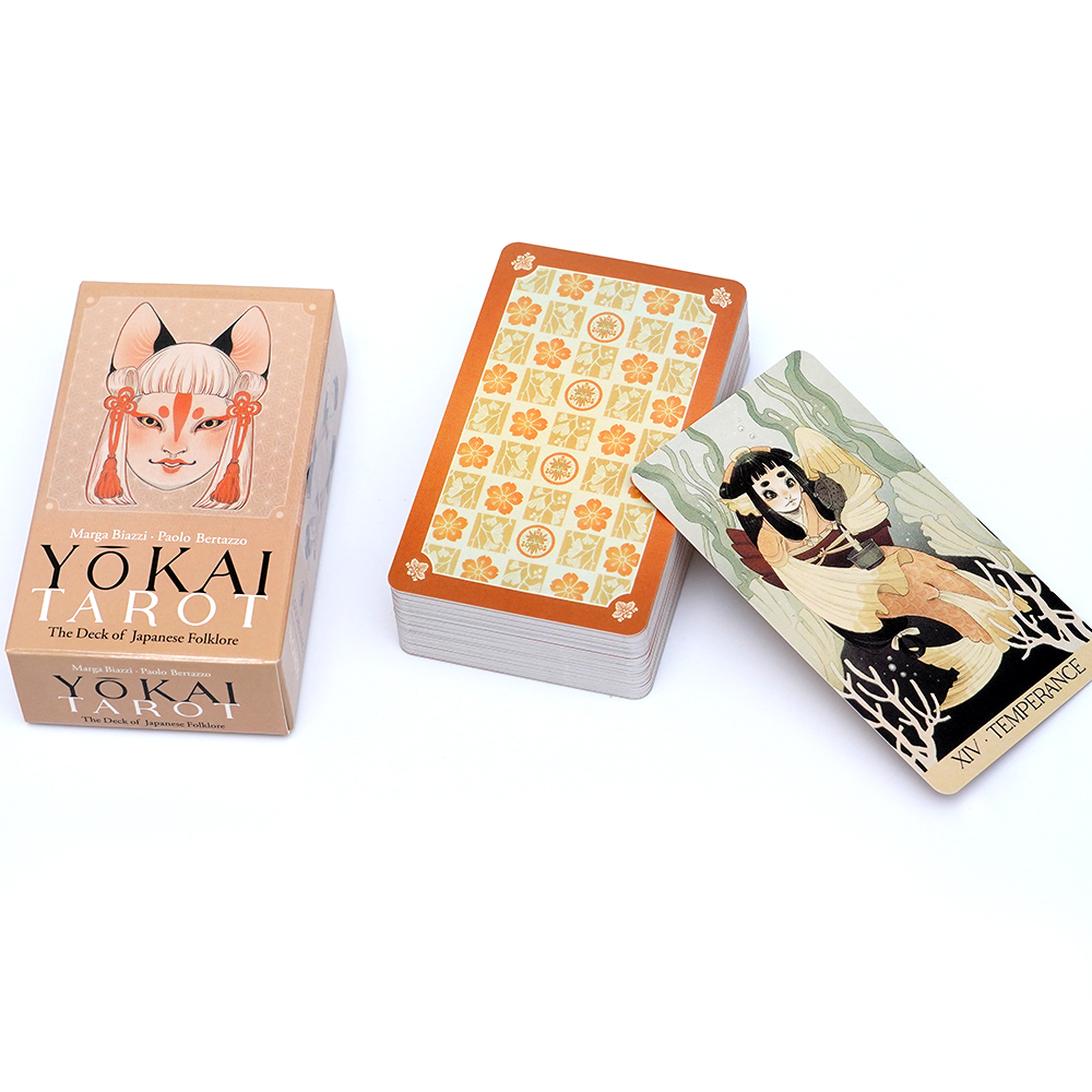 요카이 타로 덱 78장 카드 일본 민화에 기반한 초보자 - Tarot Deck With Guidebook 리뷰 및 가격
