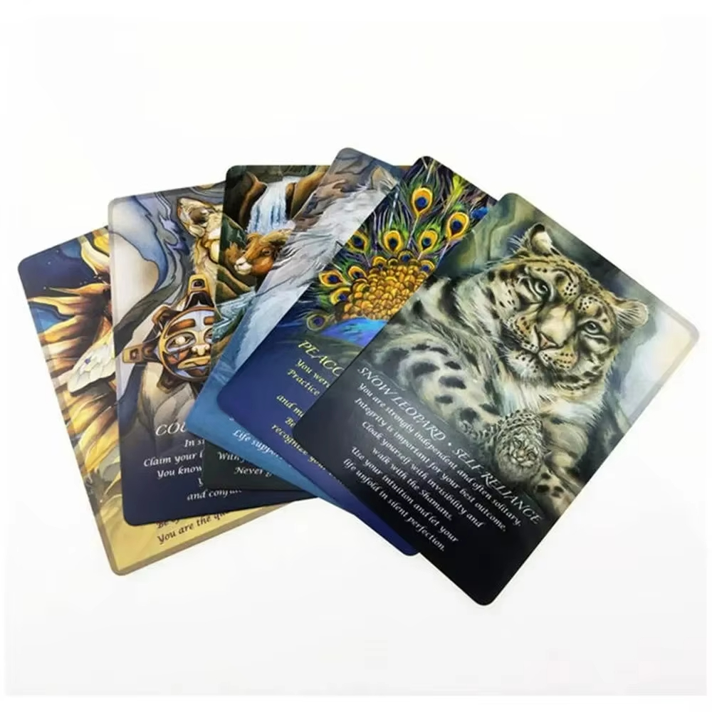 타로 카드 동물의 영혼 오라클 카드 게임 세트 파티 엔 - Tarot Deck With Guidebook 리뷰 및 가격