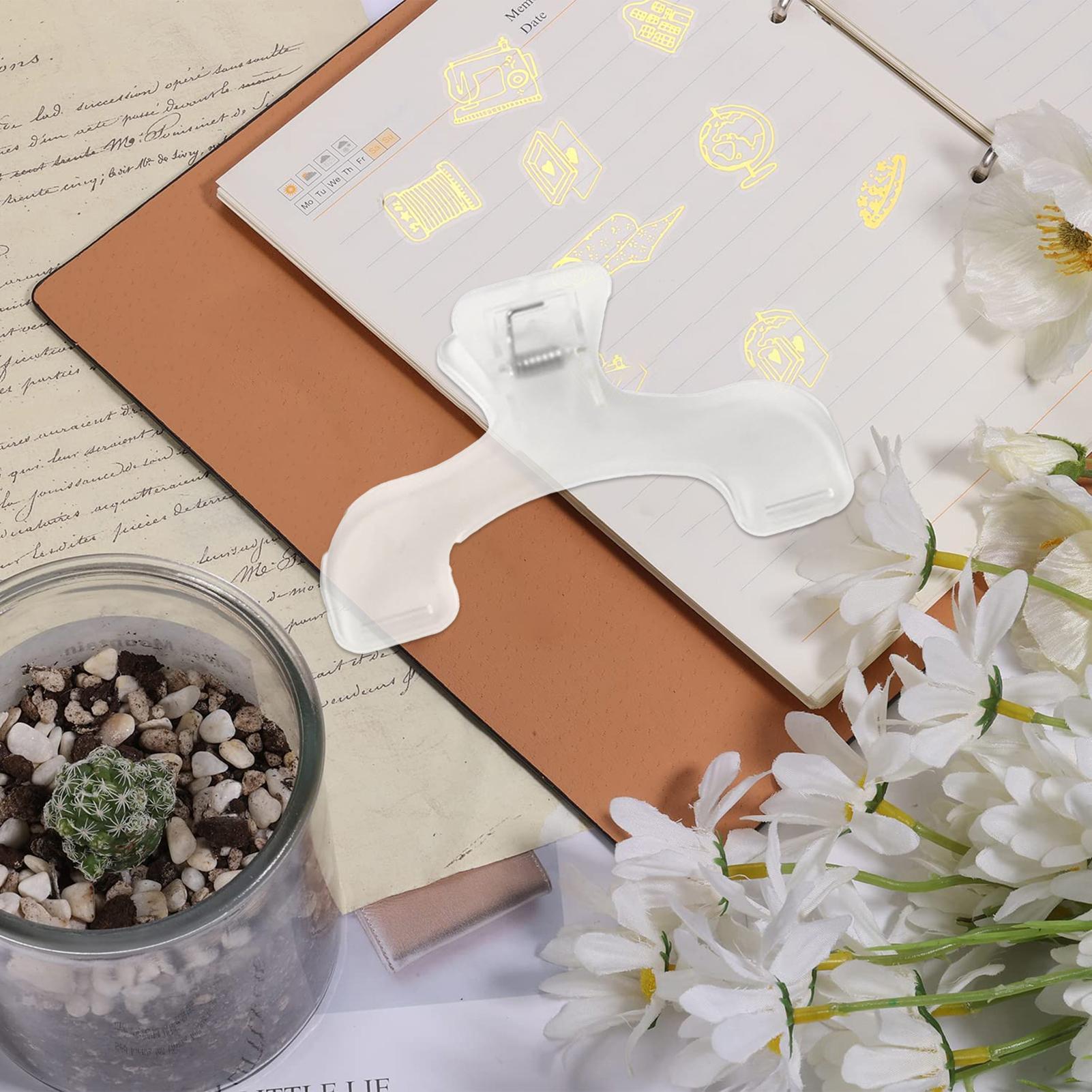 1개입 투명 커버 책 클립, 테일코트 클립, 청구서 파 - Stationery Books 리뷰 및 가격