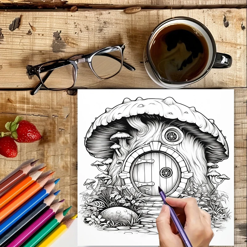컬러링북 성인용 컬러링북, 생일 선물, 개학 용품, 성 - Adult Coloring Book Stress Relief 리뷰 및 가격