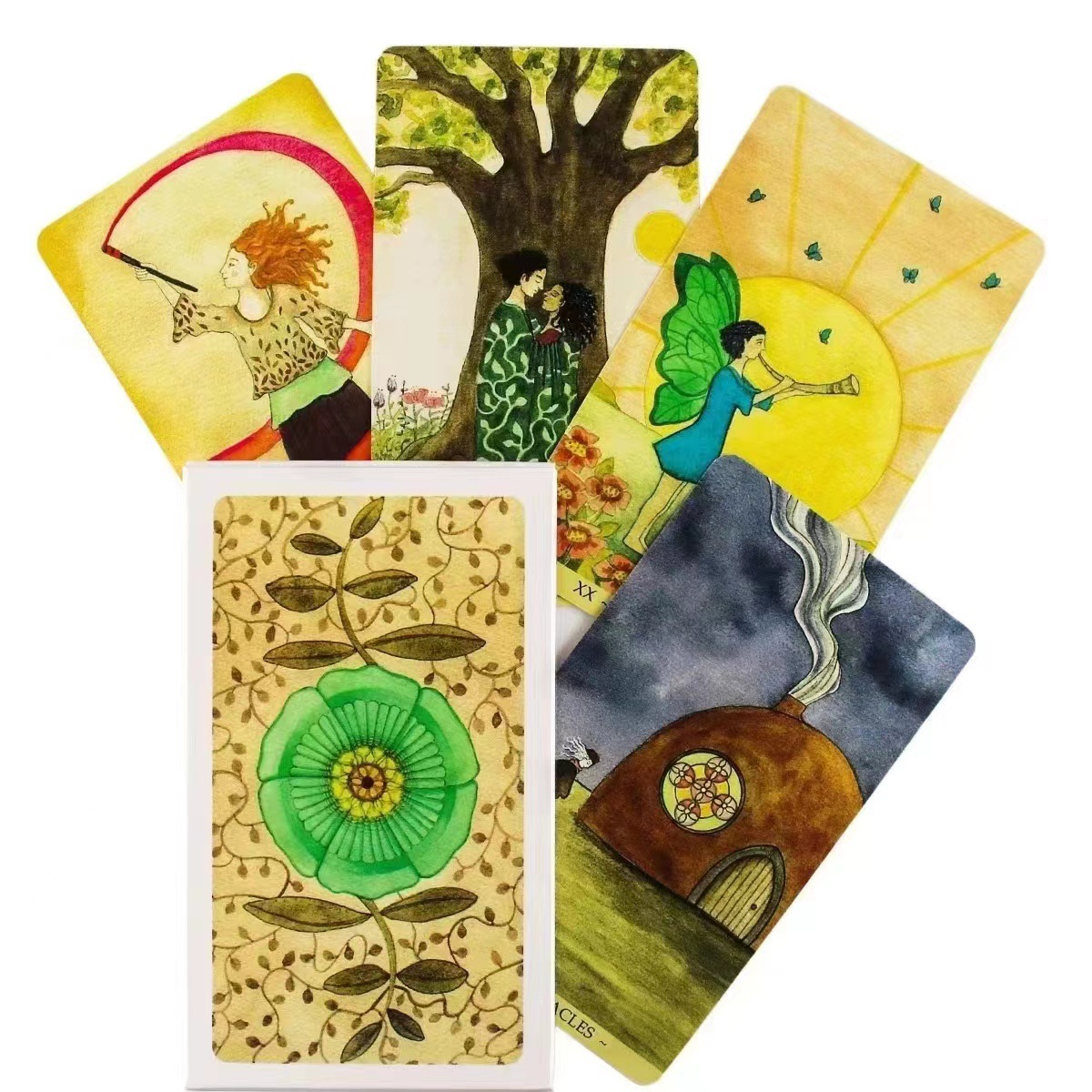 오리지널 타로 카드 내구성 있는 마라 룬네 타로 덱 가 - Tarot Deck With Guidebook 리뷰 및 가격